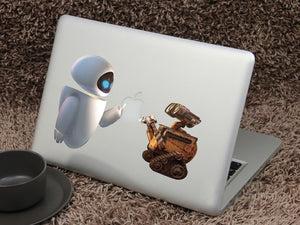 Wall-E and Eve MacBook Decal - gaudely