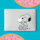 Snoopy MacBook Decal - gaudely