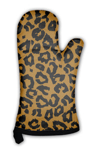 Oven Mitt, Leopard Pattern - gaudely