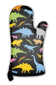 Oven Mitt, Dinosaur Pattern - gaudely