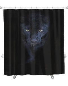 Shower Curtain, Black Panther - gaudely