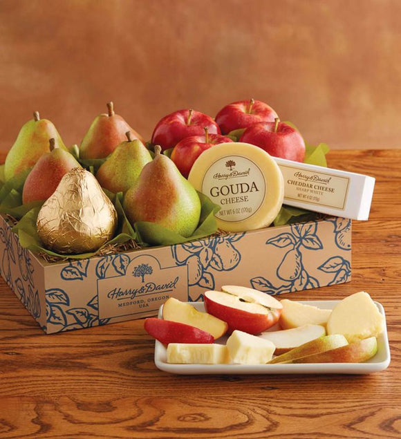 Classic Pears, Apples, and Cheese Gift by Harry & David - gaudely