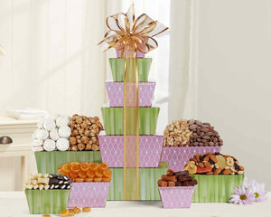 Tower of Sweets by Wine Country Gift Baskets - gaudely