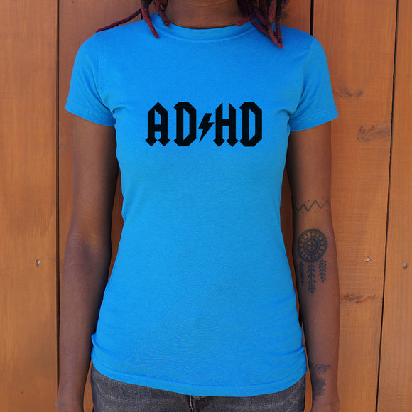 Ladies ADHD T-Shirt - gaudely