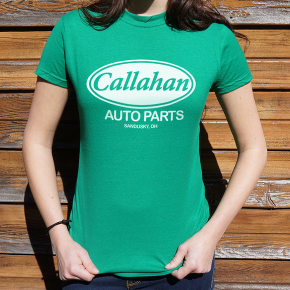 Ladies Callahan Auto Parts T-Shirt - gaudely