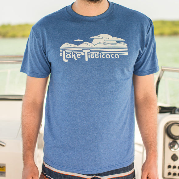 Mens Lake Titticaca T-Shirt - gaudely