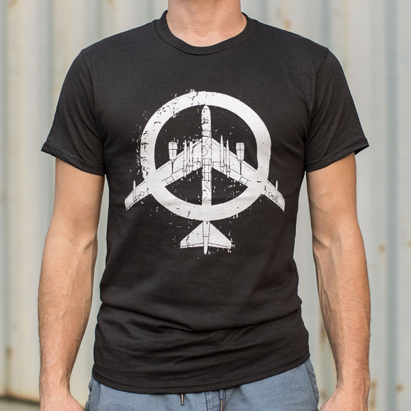 Mens Peace Bomber T-Shirt - gaudely