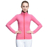 Women'S Winter Jackets Women Dry Fit Running Jacket Gym Fitness Jackets For Women Sports Yoga Jacket Long Sleeve Vest - gaudely