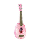 Fashion Fruit Design plastic Guitar Ukulele Mini Fruit Musical Instrument Educatonal Toys Baby Children kids Musical toy guitar - gaudely