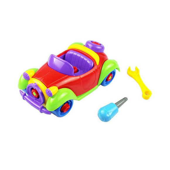 Boys Gift Kids Baby Child Boy Disassembly Assembly Classic car Toy Disassembly Assembly Car Model toys for children - gaudely