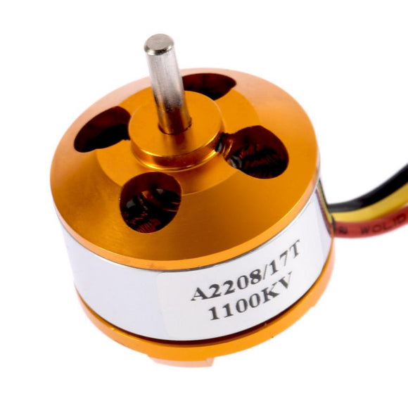 Mini Drone Motor A2208 KV1100 Brushless Electric Motor for RC Fixed Wing 4-Axis Multicopter RC helicopter accessories #25 - gaudely