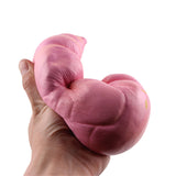 1 PCS Chicken Leg Bread Squishy Jumbo Strap Stress Stretch Scented Squeeze Relieve Soft Cream Slow Rising Fun Decor Toy Retail - gaudely