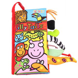 Baby Toys Infant Kids Early Development Cloth Books Learning Education Unfolding Activity Books Animal Tails Style 3 Patterns - gaudely