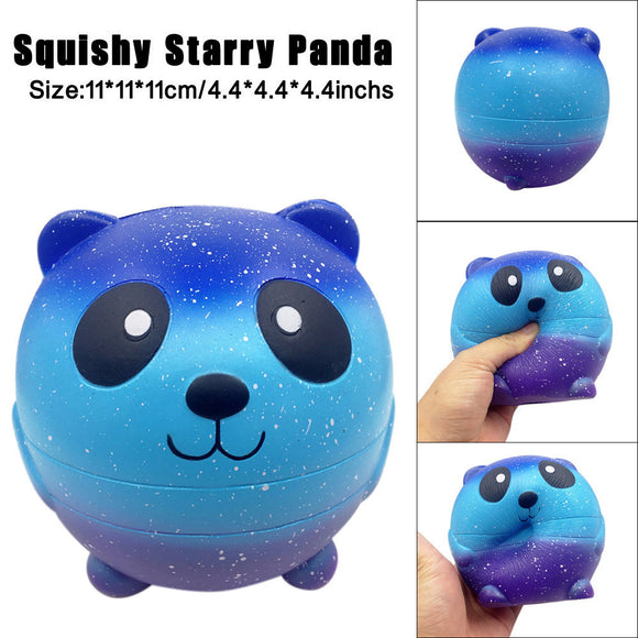 Starry Cute 11cm Panda Baby Cream Scented Squishy Slow Rising Squeeze Kids Toy - gaudely