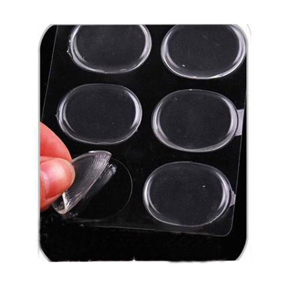 Foot Care Tool Patch 6PCS Board Inserted Silicone Gel Insoles Cushion Pad Foot Care Heel Wear Sticke - gaudely