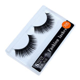 Famous Brand SHIDI SHANGPIN 1 Pairs Long 1cm-1.5cm Makeup Cross Thick False 3D Dense Eyelashes Eye Lashes Nautral dropship - gaudely