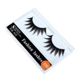 Famous Brand SHIDI SHANGPIN 1 Pairs Long 1cm-1.5cm Makeup Cross Thick False 3D Dense Eyelashes Eye Lashes Nautral dropship - gaudely