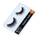 Famous Brand SHIDI SHANGPIN 1 Pairs Long 1cm-1.5cm Makeup Cross Thick False 3D Dense Eyelashes Eye Lashes Nautral dropship - gaudely