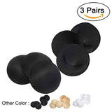 3 Pairs Bra Pads Pushup Superior Sponge Bra Cup Insert Pad Push Up 90L - gaudely