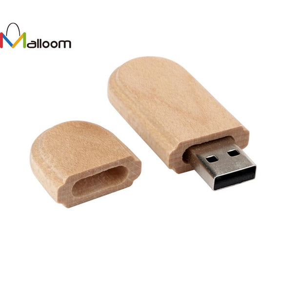 2016 PC Accessories Hot Selling Sale Wooden USB 2.0  Mini Flash Drive 128GB Pen Drives Wood U Disk - gaudely