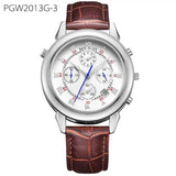 Original Military Watch Men Quartz Wristwatch Clock Genuine Leather Bracelet Roman Dial Classic Watches - gaudely