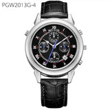 Original Military Watch Men Quartz Wristwatch Clock Genuine Leather Bracelet Roman Dial Classic Watches - gaudely