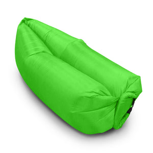 Fast Inflatable Lazy Sofa Bag Laybag Sleeping Bag Air Sleep Camping Bed Portable Nylon Beach Bed - gaudely