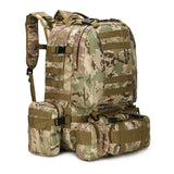 Outdoor 50L Military Rucksacks Tactical Backpack - gaudely