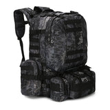 Outdoor 50L Military Rucksacks Tactical Backpack - gaudely