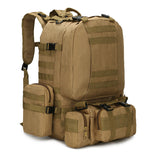 Outdoor 50L Military Rucksacks Tactical Backpack - gaudely