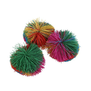 3PCS Colorful Stretchy Fidget Sensory Stress Toys Stringy Play Ball - gaudely