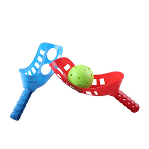 Scoop Ball Game Scoop Toss & Catch Set Outdoor Sports Beach Game for Kids - gaudely