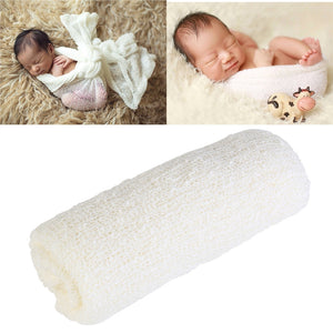 TINKSKY Newborn Baby Photography Photo Prop Stretch Wrap Baby Long Ripple Wrap - gaudely