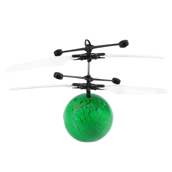 Flying Ball RC Infrared Induction Helicopter Ball Built-in Shinning Color Changing LED Lighting for Kids Children - gaudely