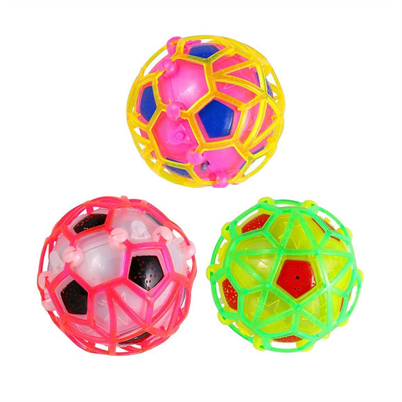 Electric Dancing Singing Bouncing Ball Colorful Socer Toy for Kids Christmas Gift Colorful Electric Flashing Toy - gaudely