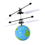 Flying Ball RC Infrared Induction Helicopter Ball Built-in Shinning Color Changing LED Lighting Without Remote Control for Kids Children - gaudely