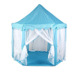 Cute Hexagon Playhouse Girls Princess Castle Children Kids Large Indoor Play Tent - gaudely