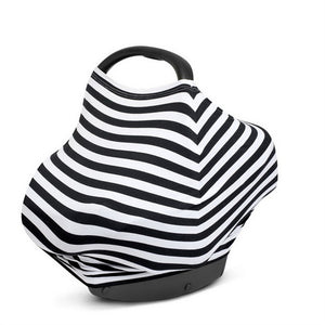 Baby Car Seat Canopy Nursing Breastfeeding Cover Scarf Shopping Cart Stroller Covers for Girls and Boys - gaudely