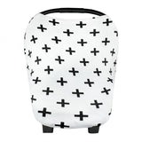 Baby Car Seat Canopy Nursing Breastfeeding Cover Scarf Shopping Cart Stroller Covers for Girls and Boys - gaudely