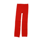 Girls Winter Warm Velvet Lined Tights Trousers Kids Elastic Thick Leggings Ninth Pants - gaudely