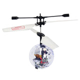 RC Flying Ball RC Drone Helicopter Ball Built-in Disco Music With Shinning LED - gaudely