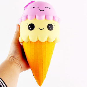 Exquisite Fun Ice Cream Scented Squishy Charm Slow Rising Simulation Kid Toy - gaudely