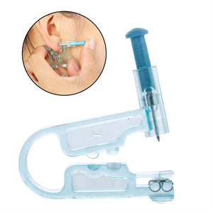 Safety Ear Piercing Gun Disposable Ear Nail Gun Pierced Tools Piercing Device - gaudely